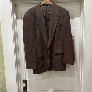 Haggar Dark Brown Men's Blazer